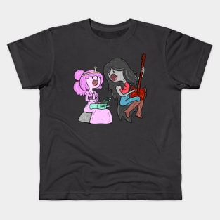 Princess Bubblegum and Marceline Singing Kids T-Shirt